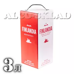 Горілка Фінляндія (Finlandia) Журавлина 3 л у тетрапаку