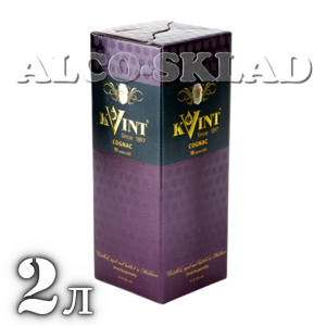 Коньяк KVINT 2 л у тетрапаку