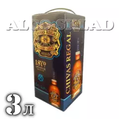 Віскі Chivas Regal 3 л у тетрапаку