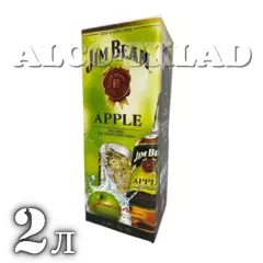 Виски Jim Beam Apple 2 л в тетрапаке